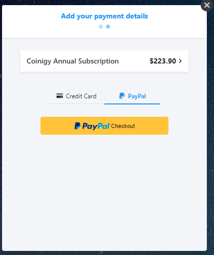 How do I pay for my subscription with a Credit Card or PayPal? - Support Center